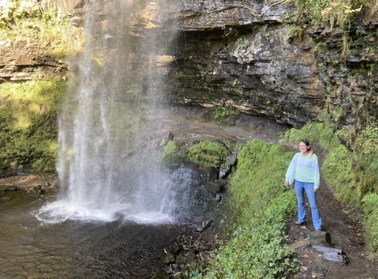 Henrhyd Falls waterfall