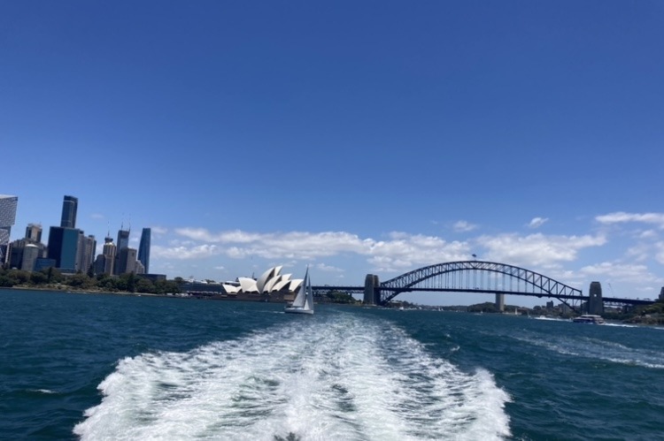 Sydney opera house and harbour bridge